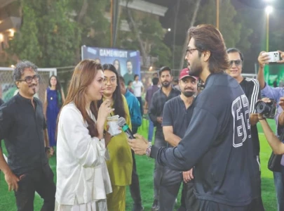 aag lagay basti mein promoted at karachi game night