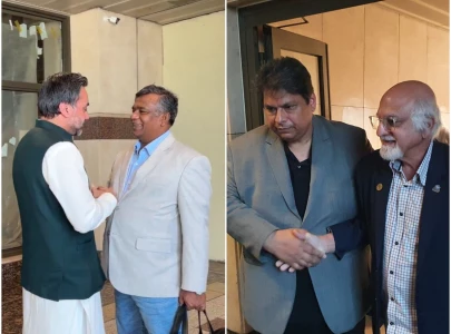 icc bcb officials in lahore for talks with naqvi