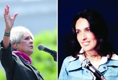folk icon joan baez returns to studio at 85