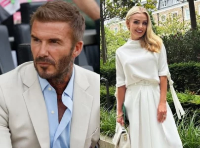 david beckham and katherine jenkins sit inches apart at wimbledon after years of rumored affair