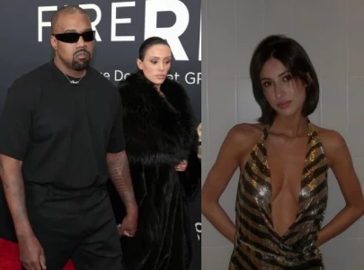 bianca censori s sister angelina supports her bold grammys look with kanye west bianca censori s sister angelina supports her bold grammys look with kanye west