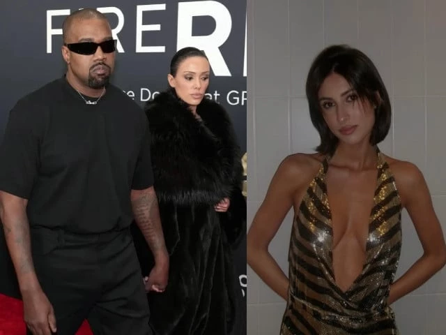 bianca censori s sister angelina supports her bold grammys look with kanye west bianca censori s sister angelina supports her bold grammys look with kanye west