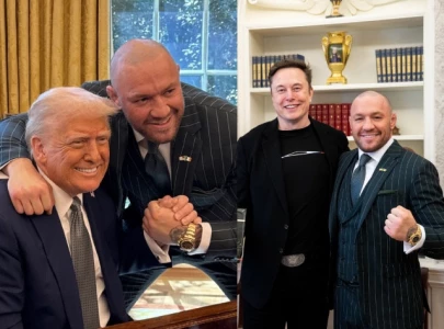 conor mcgregor shows off rare 65k rolex daytona after trump and musk meeting as clash with irish prime minister escalates conor mcgregor shows off rare 65k rolex daytona after trump and musk meeting as clash with irish prime minister escalates