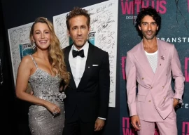 blake lively stunned as ryan reynolds jokes about justin baldoni scandal at snl50 he nearly gave blake a heart attack