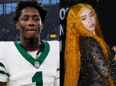 ice spice and ny jets sauce gardner spotted together in nyc reigniting dating rumors