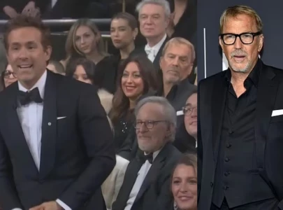 kevin costner s reaction to ryan reynolds justin baldoni joke at snl50 goes viral