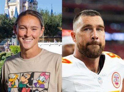 kylie kelce opens up about their daughter attending travis kelce s games we want her to enjoy the experience kylie kelce opens up about their daughter attending travis kelce s games we want her to enjoy the experience