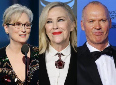 meryl streep says catherine o hara graced audience as friends michael keaton mourns death of a friend