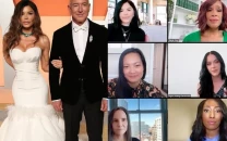 jeff bezos fianc e lauren sanchez shares first video of all female space mission crew ahead of blue origin launch