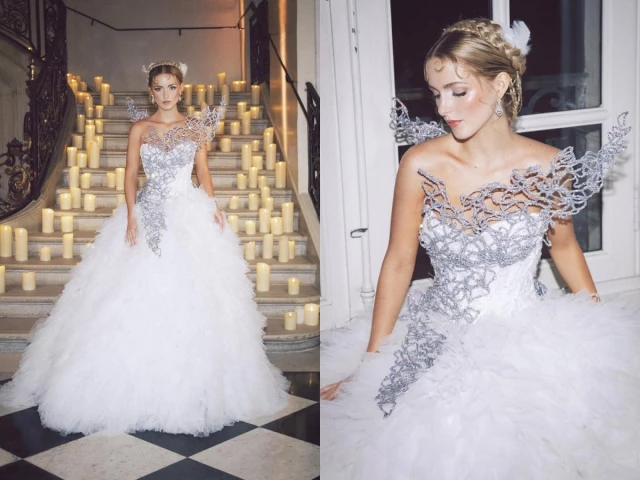 McKenna Grace recreates Jennifer Lawrence’s iconic Katniss dress at 'Hunger Games' exhibition