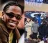 travis scott mistaken for trespasser tackled by security at lakers clippers game