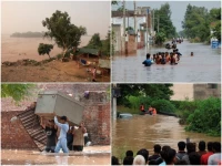 residents carry their belongings to safer place in area of flooded ravi river l bottom children play at their makeshift family house along ravi river l upper residents wade through flooded road in qadirabad village near chenab river r upper volunteers from rescue 1122 search for residents in a flooded area in sialkot r bottom photo reuters residents carry their belongings to safer place in area of flooded ravi river l bottom children play at their makeshift family house along ravi river l upper residents wade through flooded road in qadirabad village near chenab river r upper volunteers from rescue 1122 search for residents in a flooded area in sialkot r bottom photo reuters