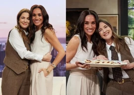 meghan markle s awkward interaction with drew barrymore analyzed by body language expert