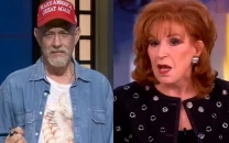 the view s joy behar defends tom hanks snl50 maga skit amid racist backlash the view s joy behar defends tom hanks snl50 maga skit amid racist backlash