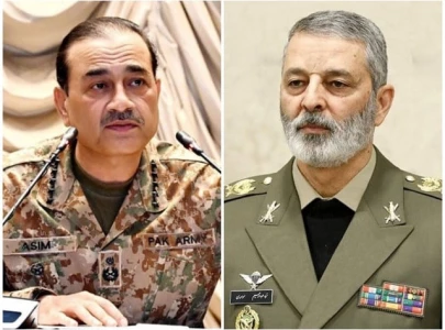 coas iran counterpart vow border security coas iran counterpart vow border security