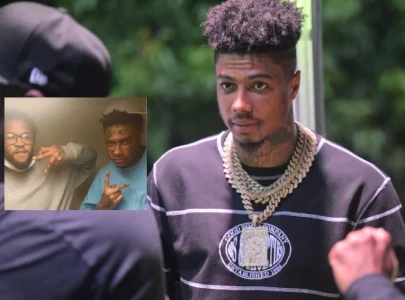 blueface spotted with multiple new tattoos in latest prison photo sports ysl logo on forehead blueface spotted with multiple new tattoos in latest prison photo sports ysl logo on forehead