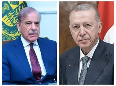 shehbaz erdogan urge un global community to halt israeli aggression