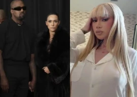 which kanye west song did bhad bhabie sample in diss track ms whitman rapper thanks ye and wife bianca censori