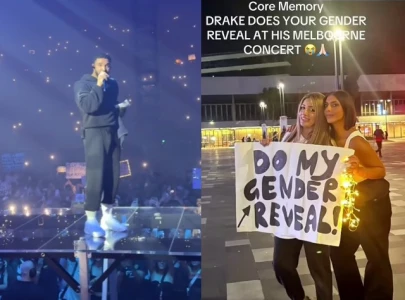 drake surprises melbourne fan with on stage gender reveal gifts 50k to expectant mother drake surprises melbourne fan with on stage gender reveal gifts 50k to expectant mother