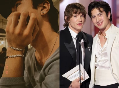 hudson williams sparks buzz in milan with hudcon friendship bracelet nod to connor storrie