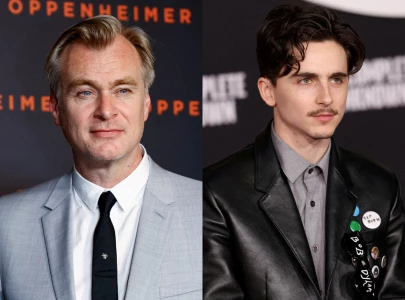 timoth e chalamet christopher nolan revisit interstellar in candid reunion ahead of imax event