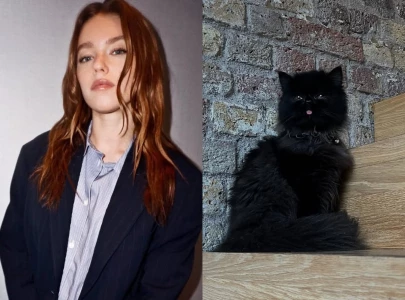 supergirl star milly alcock adopts a cat and she ll never shut up about him