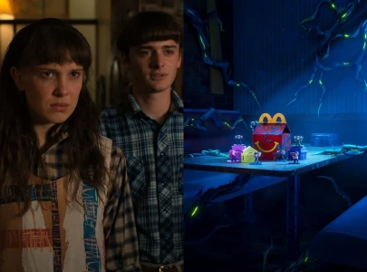 mcdonald s launches stranger things tales from 85 happy meal with collectible toys