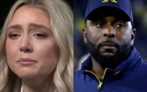 paige shiver breaks down in tears reveals pregnancy with sherrone moore amid affair allegations