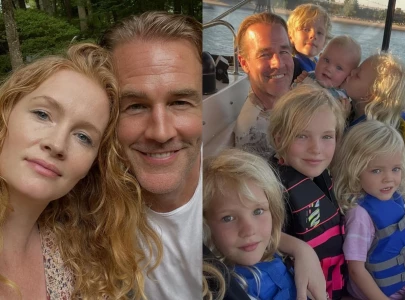 kimberly van der beek honours late husband james van der beek on first father s day since his death kimberly van der beek honours late husband james van der beek on first father s day since his death