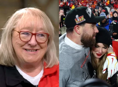 donna kelce sums up taylor swift and travis kelce s wedding in one word