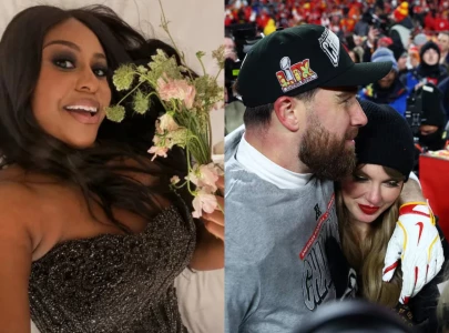 taylor swift s wedding bouquet caught by chiefs star trey smith s sister ashleyjmkk we
