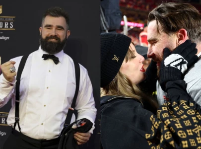 jason kelce breaks silence on taylor swift and travis kelce s wedding it was a good time