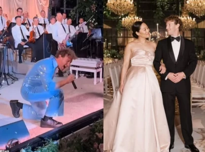 mark zuckerberg steals the spotlight at priscilla chan s 40th birthday with benson boone cosplay performance