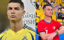 cristiano ronaldo tells lookalike fan he s very ugly before al nassr match cristiano ronaldo tells lookalike fan he s very ugly before al nassr match