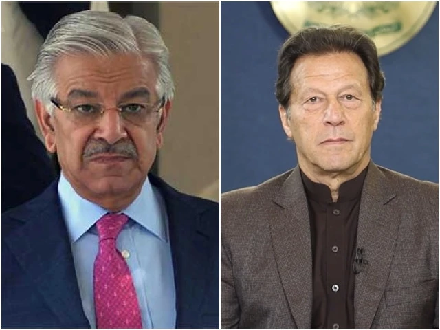 defence minister khawaja asif l and pti founder imran khan r photos file defence minister khawaja asif l and pti founder imran khan r photos file