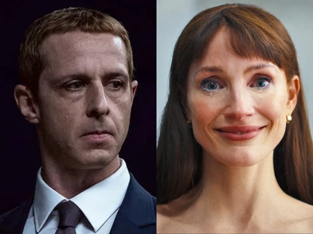 Jeremy Strong texts Jessica Chastain after 'Other Mommy' beats 'The Social Reckoning' at Box Office