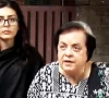 former federal minister shireen mazari addresses a news conference in islamabad her daughter imaan mazari can be seen in the rear side photo nni