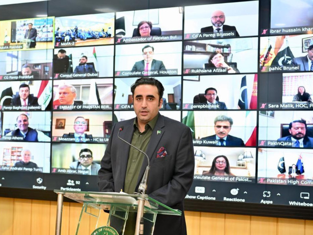 fm bilawal bhutto zardari addresses the opening ceremony of share pakistan portal on may 17 2023 photo nni