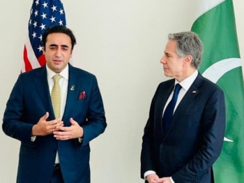 bilawal blinken discuss reconstruction of flood hit areas upcoming climate conference photo app