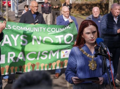 thousands turn out for anti racism rally after belfast unrest thousands turn out for anti racism rally after belfast unrest