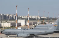 us military refueling aircraft spotting at ben gurion airport in tel aviv israel on feb 25 2026 photo anadolu ajans