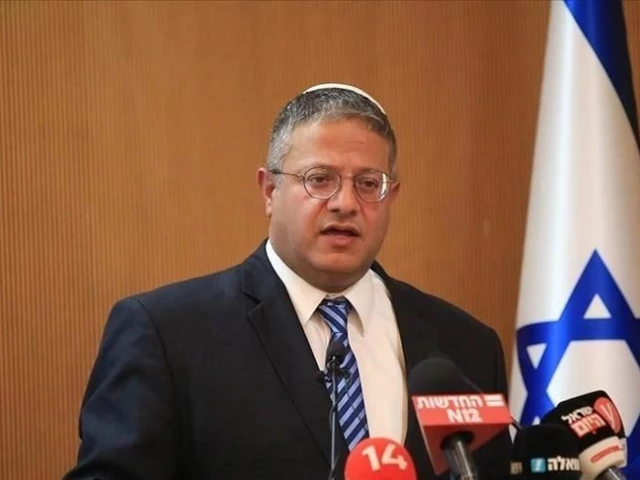 after rejecting the agreement ben gvir in the video message rallied his allies in the likud party and the religious zionism party to oppose it urging them to act before it was finalized photo anadolu after rejecting the agreement ben gvir in the video message rallied his allies in the likud party and the religious zionism party to oppose it urging them to act before it was finalized photo anadolu