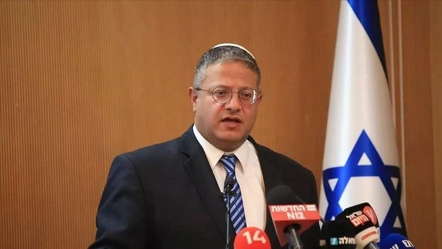 after rejecting the agreement ben gvir in the video message rallied his allies in the likud party and the religious zionism party to oppose it urging them to act before it was finalized photo anadolu after rejecting the agreement ben gvir in the video message rallied his allies in the likud party and the religious zionism party to oppose it urging them to act before it was finalized photo anadolu
