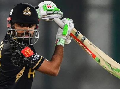 babar led zalmi down qalandars to knock karachi kings out of psl 8