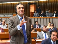 pakistan peoples party chairperson bilawal bhutto zardari speaking during the national assembly session on november 12 2025 photo x