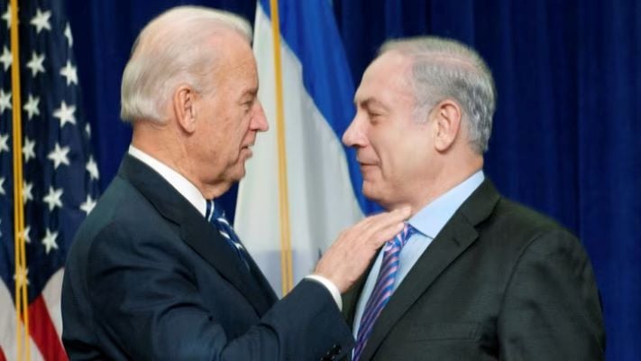 netanyahu and biden talked on phone about possible iran attack photo reuters