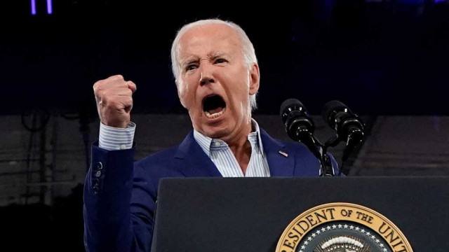 us president joe biden speaking at a rally in north carolina a day after the first presidential debate against republican candidate donald trump on june 28 2024 photo reuters us president joe biden speaking at a rally in north carolina a day after the first presidential debate against republican candidate donald trump on june 28 2024 photo reuters