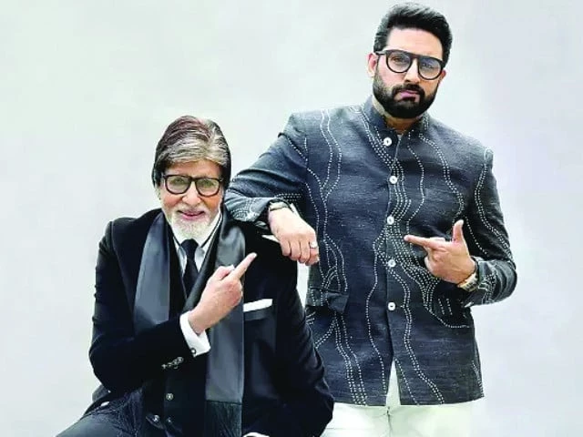 amitabh and abhishek starred together in kabhi alvida naa kehna photo file amitabh and abhishek starred together in kabhi alvida naa kehna photo file