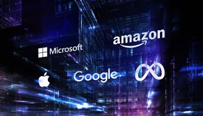 an illustration depicting big tech companies photo file