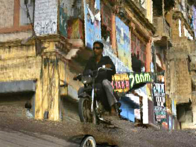 weekend bikers scare regular traffic